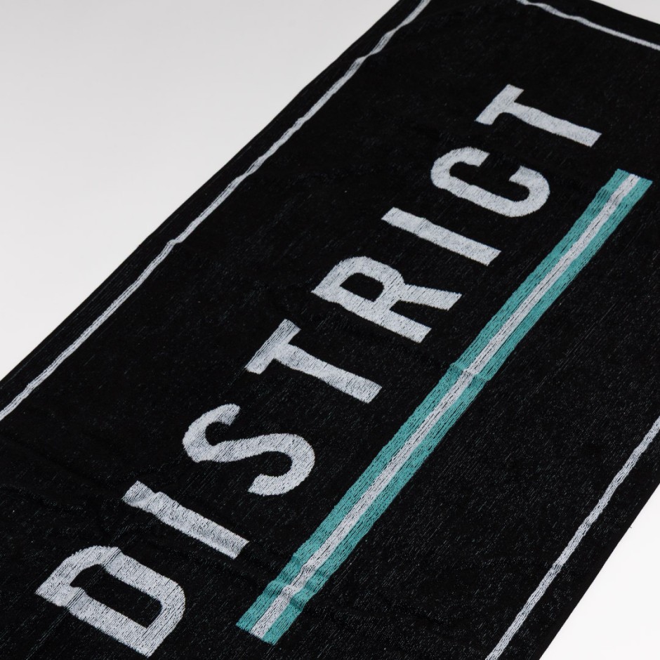 Πετσέτα Θαλάσσης Μαύρη - District75