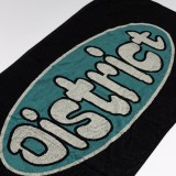 Πετσέτα Θαλάσσης Μαύρη - District75 Εικόνα 1