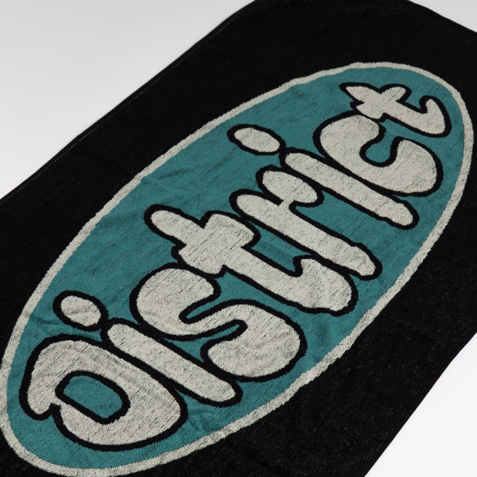 Πετσέτα Θαλάσσης Μαύρη - District75