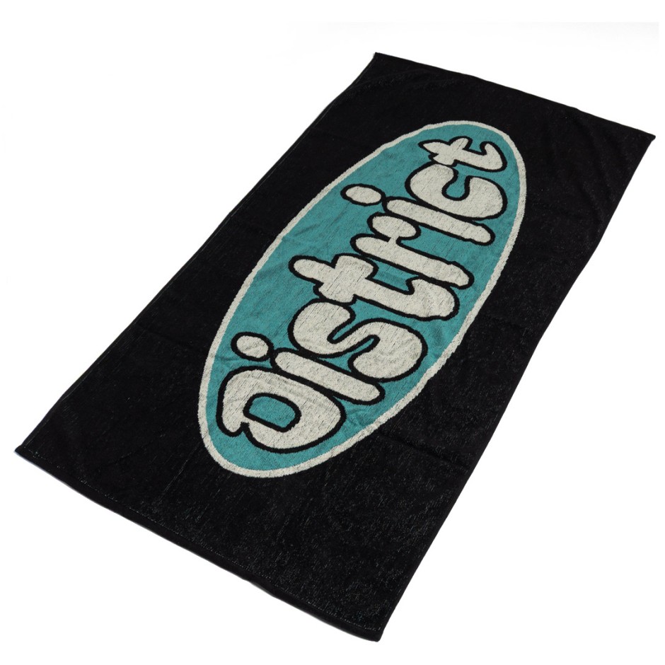 Πετσέτα Θαλάσσης Μαύρη - District75