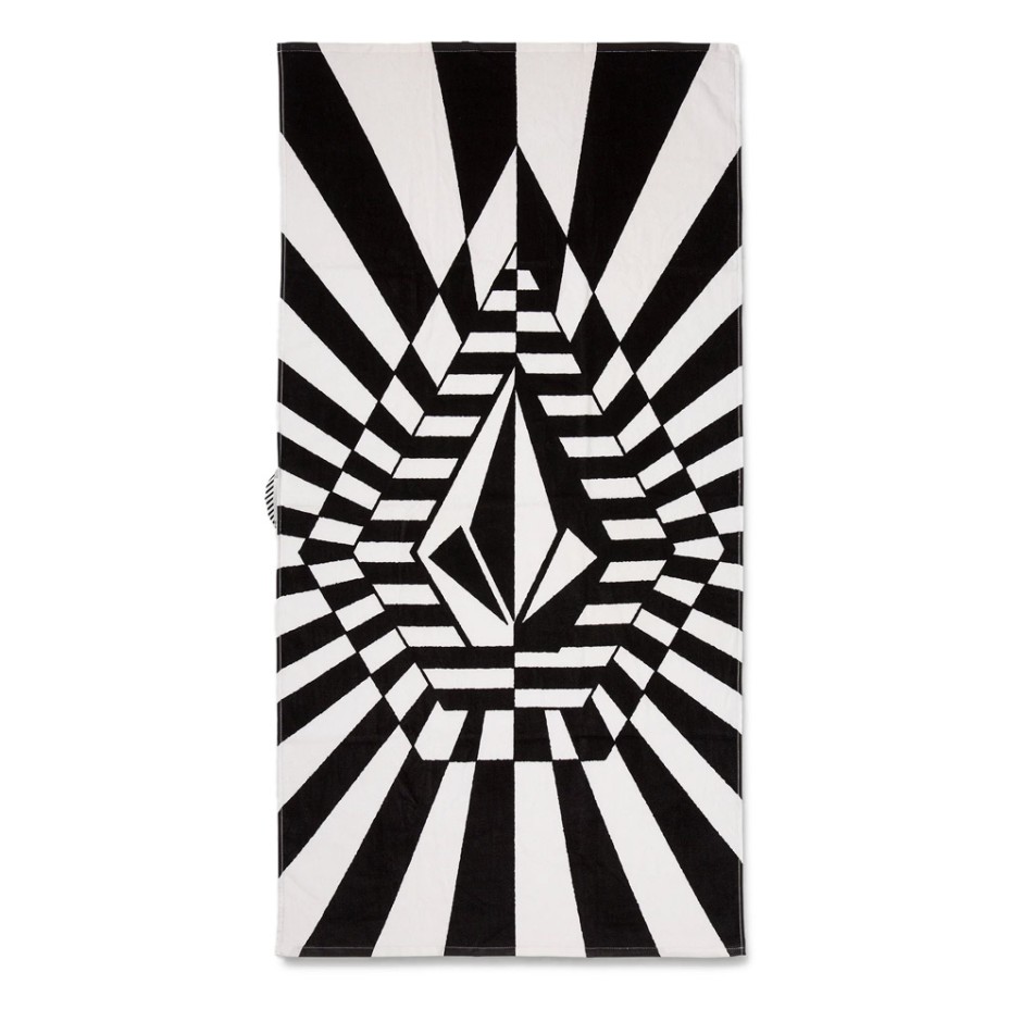 VOLCOM STONERAY TOWEL VMXX013ZYW-B/W White-Black