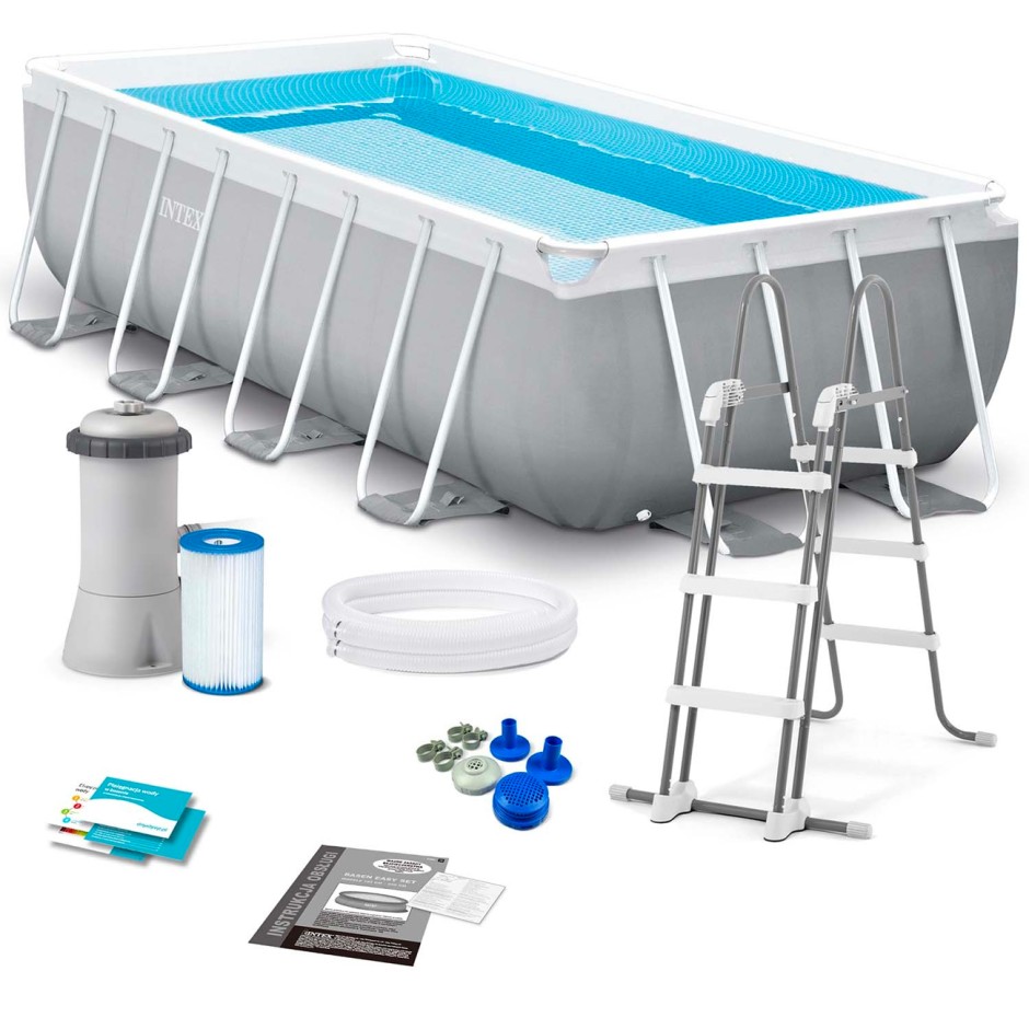 AMILA PRISM FRAMETM POOL SET 400x200x100cm 26788 Ο-C