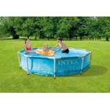 AMILA BEACHSIDE METAL FRAME POOL SET (w/220-240V Filter Pump), Ages 6 28208 Ο-C Εικόνα 