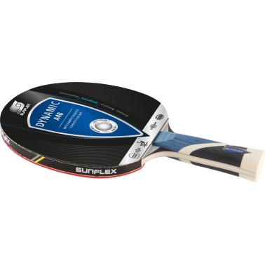 Ping Pong Racket - Amila Sunflex Dynamic A40 