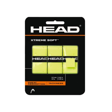 Grip Ρακέτας Τένις Κίτρινο - HEAD Xtreme Soft