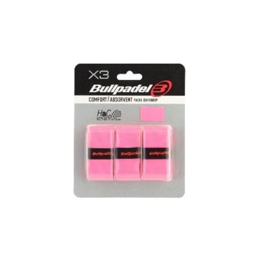 BULLPADEL(471948) OVERGRIP BOX GB-1201 CONFORT ABSORTION CE79722000-PINK Pink
