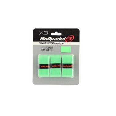 BULLPADEL(471955) OVERGRIP BOX GB-1705 SENSO ABSORTION CE82014000-GREEN Green