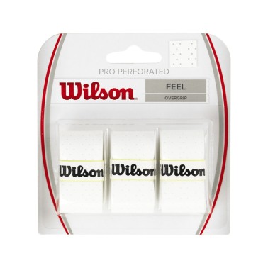 WILSON PRO OVERGRIP PERFORATED WRZ4005WH White