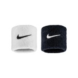 Περικάρπια Λευκά-Μαύρα - Nike Swoosh Classic Wristbands Εικόνα 