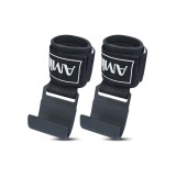 Weightlifting Wrist Straps Black - Amila Image 