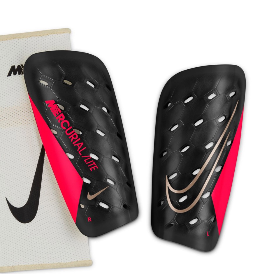 Επικαλαμίδες Ποδοσφαίρου Μαύρες - Nike Mercurial Lite