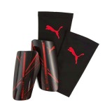 Επικαλαμίδες Ποδοσφαίρου Μαύρες - PUMA Attacanto Sleeve Εικόνα 