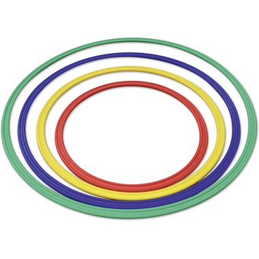 AMILA ΣΤΕΦΑΝΙ FLAT dia 50CM - 8MM - ΠΛΑΤΟΣ 20MM - ΚΟΚΚΙΝΟ- ΣΕΤ 5ΤΜΧ 97753 Κόκκινο