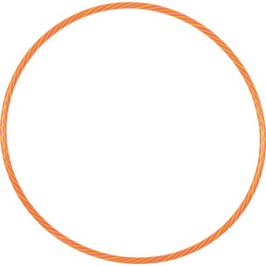 AMILA TWO COLOR HOOP 70CM 260GR (AB29470) 48024-Ο-C One Color