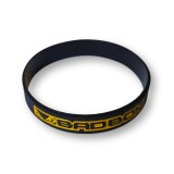 BAD BOY BAD ΒOY LOGO ESSENTIAL SILICON WRIST BAND BB-000087-BGD Μαυρο Εικόνα 