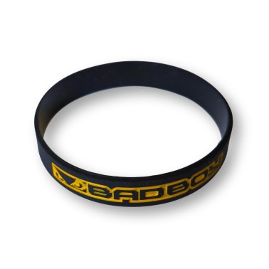 BAD BOY BAD ΒOY LOGO ESSENTIAL SILICON WRIST BAND BB-000087-BGD Black
