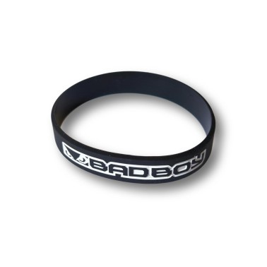 BAD BOY BAD ΒOY LOGO ESSENTIAL SILICON WRIST BAND BB-000087-BK Black