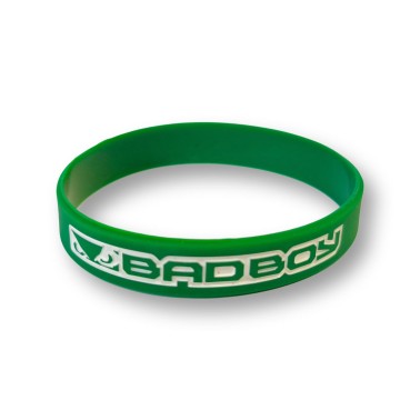 BAD BOY BAD ΒOY LOGO ESSENTIAL SILICON WRIST BAND BB-000087-GN Green