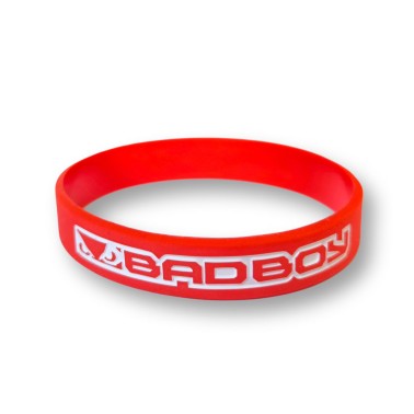 BAD BOY BAD ΒOY LOGO ESSENTIAL SILICON WRIST BAND BB-000087-RE Red