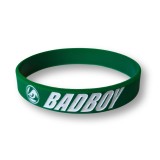 BAD BOY BRACELET LOGO SILICON WRIST BAND BB-000086-GN Green Image 