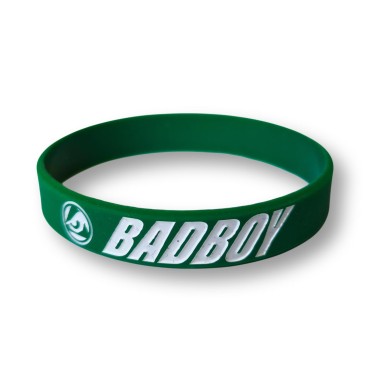 BAD BOY BRACELET LOGO SILICON WRIST BAND BB-000086-GN Green