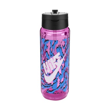 NIKE TR RENEW RECHARGE STRAW BOTTLE 24 OZ GRAPHIC N.100.7643-660 Pink