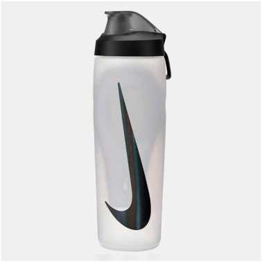 Παγούρι Νερού Λευκό - Nike Refuel Locking Lid Bottle 