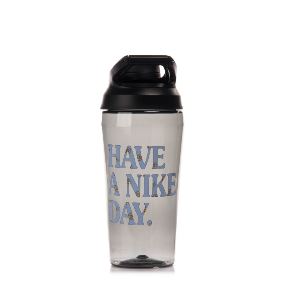 NIKE TR HYPERCHARGE CHUG BOTTLE 16 OZ N.100.1937-088 Coal