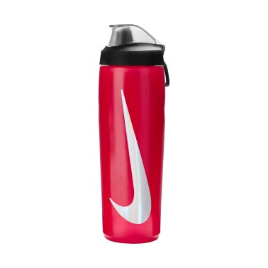 NIKE REFUEL BOTTLE LOCKING LID 24 OZ N.100.7668-640 Red