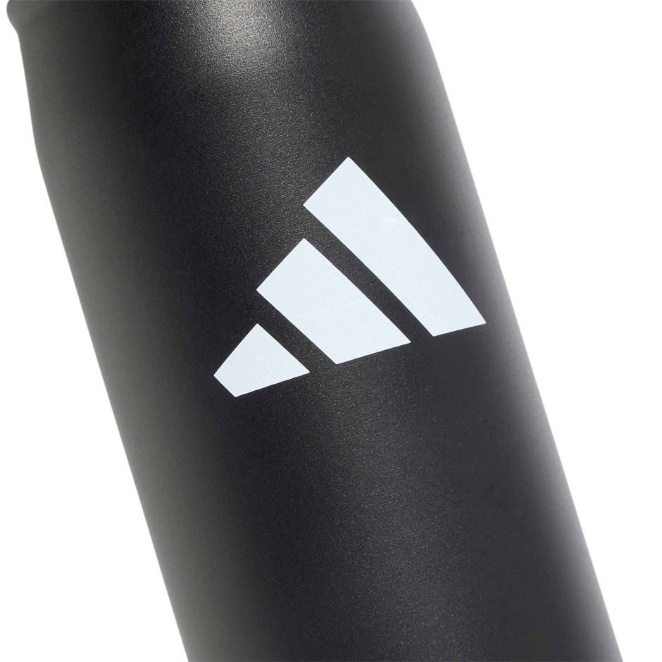 Παγούρι Μαύρο - adidas Performance Metal Water Bottle Straw 0,6 L