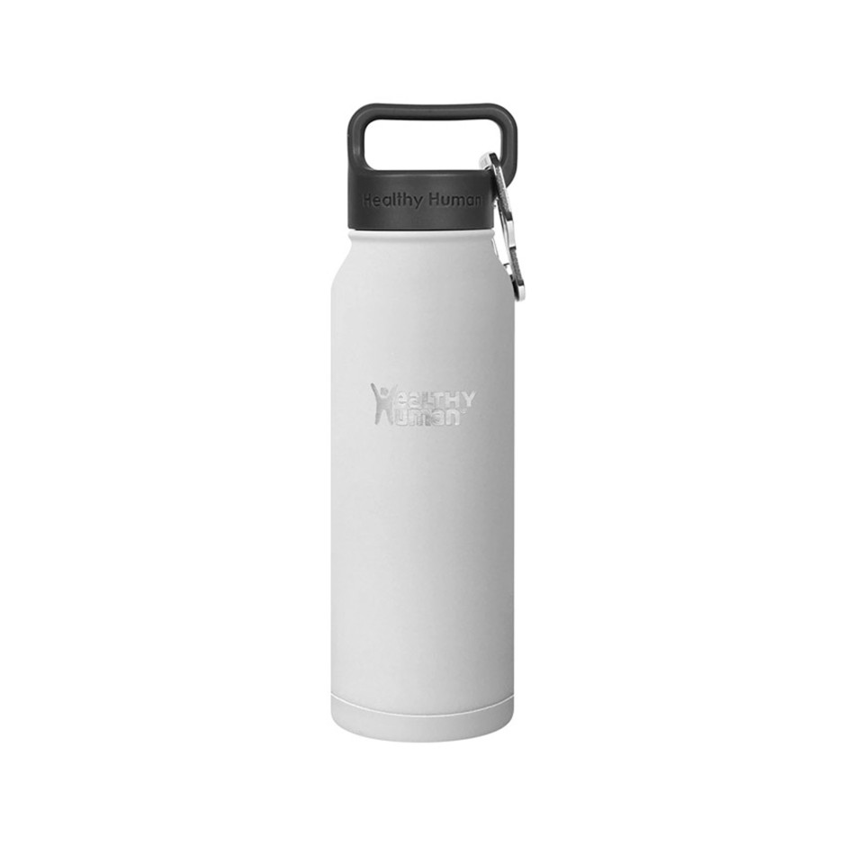HEALTHY HUMAN 21OZ 621ML STEIN BOTTLE HH-SOB38-PURE WHITE White