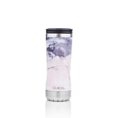 GLACIAL THERMO CUP PINK MARBLE 355ML GL1948000091 Ροζ