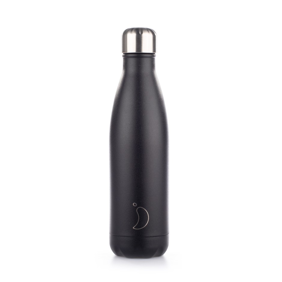 CHILLY'S BLACK MATTE 500ML 200206-BLACK MATTE Black