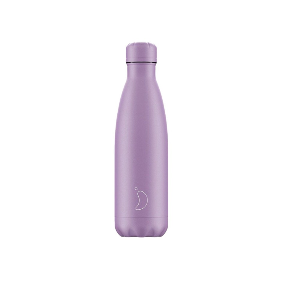 Insulated Water Bottle Purple - Chilly’s All Matte Green