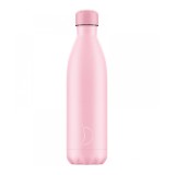Insulated Water Bottle Pink - Chilly’s All Pastel Pink Image 