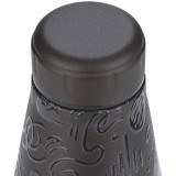 ESTIA INSULATED BOTTLE TRAVEL FLASK SAVE THE AEGEAN 500ML NOIR ECHO 01-22044 Black Image 1