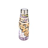 ESTIA INSULATED BOTTLE TRAVEL FLASK SAVE THE AEGEAN 500ML GRAFITTI RHYTHM 01-22068 Colorful Image 0