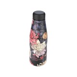 ESTIA INSULATED BOTTLE TRAVEL FLASK SAVE THE AEGEAN 500ML MIDNIGHT BLOSSOM 01-22099 Colorful Image 0