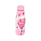 ESTIA INSULATED BOTTLE TRAVEL FLASK SAVE THE AEGEAN 500ML LOVE ASCEND 01-22266 Pink Image 0