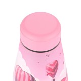 ESTIA INSULATED BOTTLE TRAVEL FLASK SAVE THE AEGEAN 500ML LOVE ASCEND 01-22266 Pink Image 2