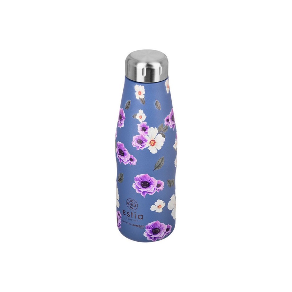 Παγούρι Θερμός Μπλε - Estia Travel Flask Save The Aegean