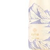 ESTIA INSULATED BOTTLE TRAVEL FLASK SAVE THE AEGEAN 500ML ALPINE ESSENCE 01-22167 Ecru Image 1
