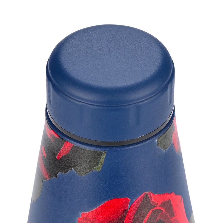 ESTIA TRAVEL FLASK STA 500ml ELECTRIC ROSES 01-22112 Blue