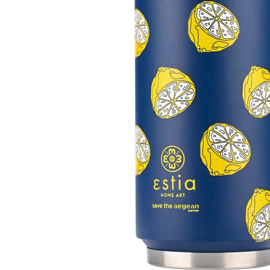 ESTIA TRAVEL CUP STA 500ml CITRUS INFUSION 01-22693 Blue