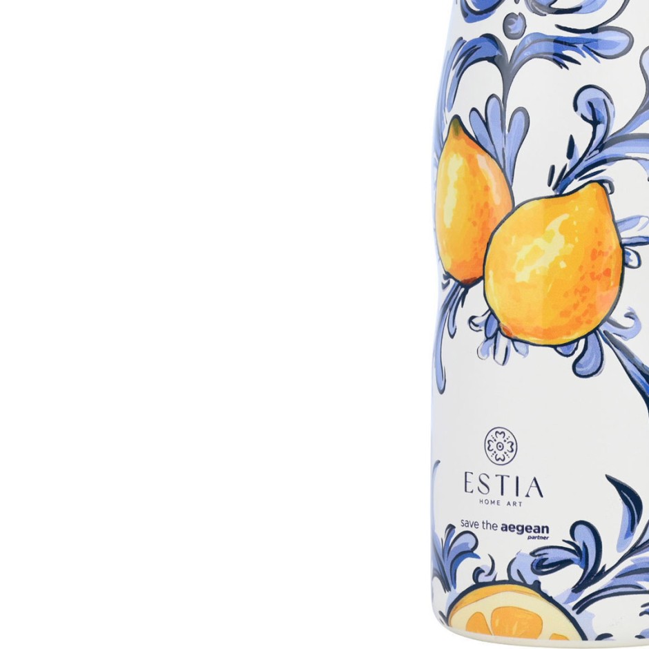Παγούρι Θερμός Πολύχρωμο - Estia Travel Flask Save The Aegean 
