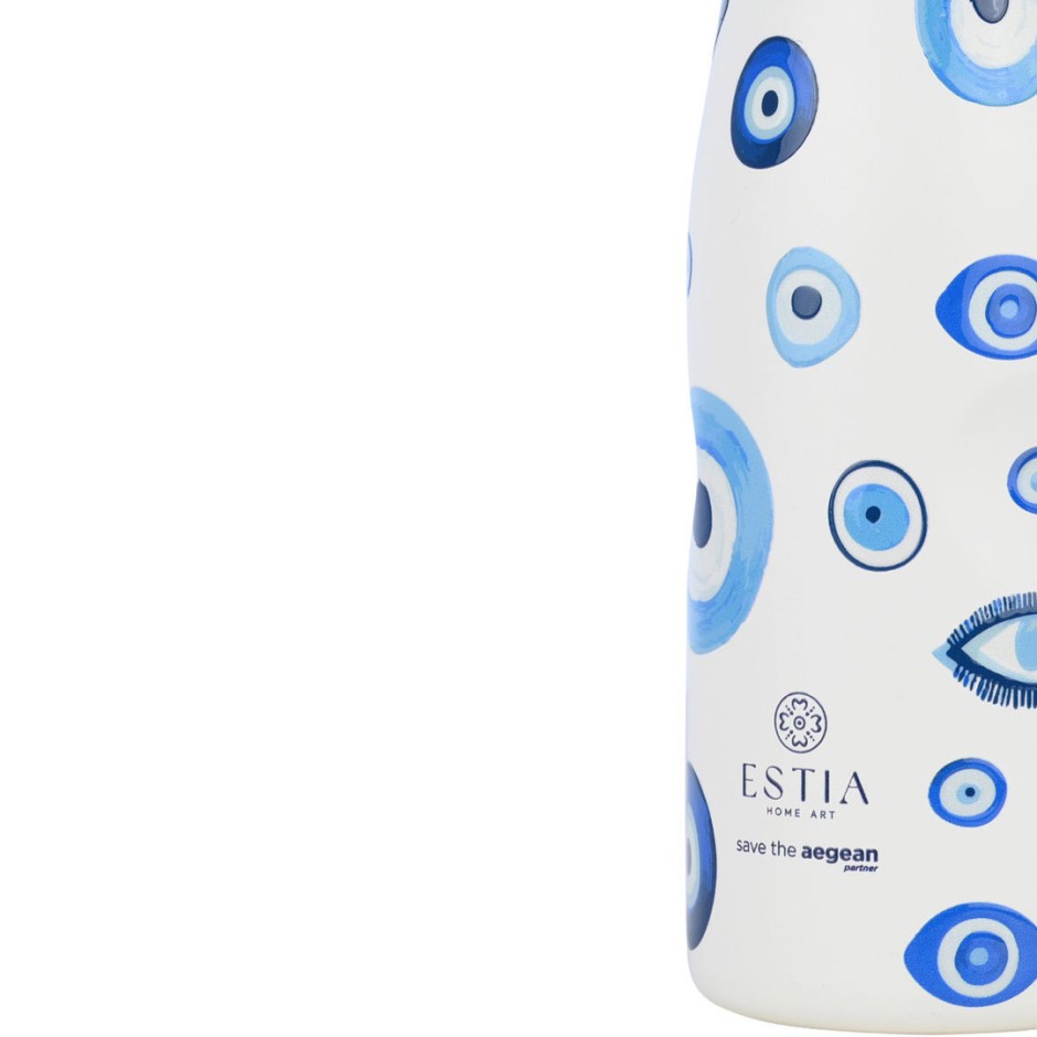 Παγούρι Θερμός Πολύχρωμο - Estia Travel Flask Save The Aegean 