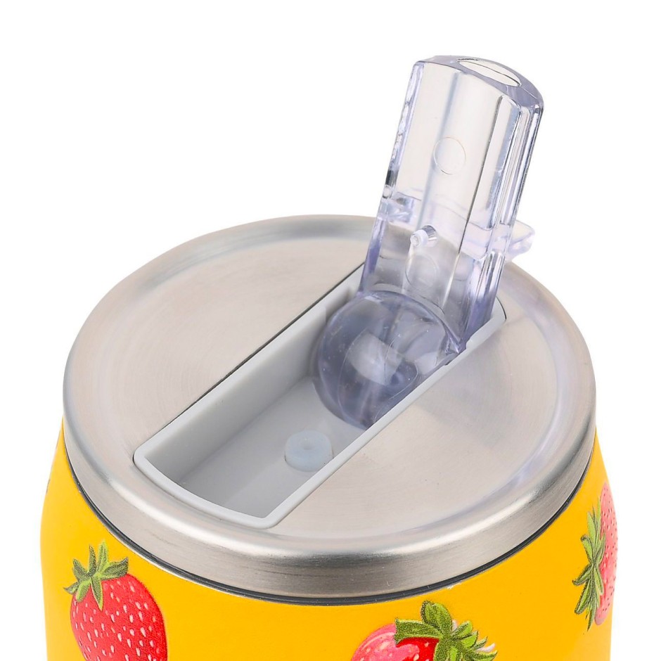 Insulated Bottle Yellow - Estia Travel Cup Save The Aegean Berry Bright