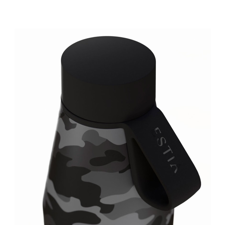 Παγούρι Θερμός Μαύρο - Estia Flow Save The Aegean Dark Camo
