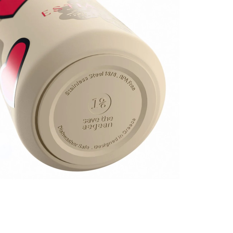 Insulated Bottle Ecru - Estia Flow Save The Aegean Tender Lace