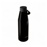 Insulated Bottle Black - Estia Flow Save The Aegean Carbon Fibre Image 0